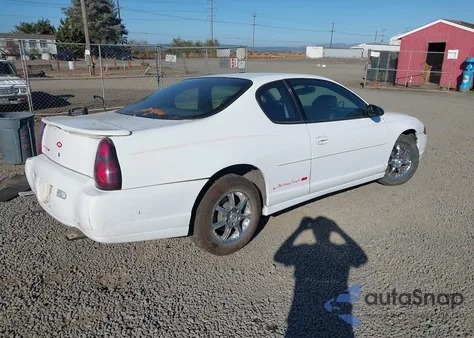 2000 Chevrolet Monte Carlo Ss из США, поврежденный, VIN 2G1WX12K1Y9287224